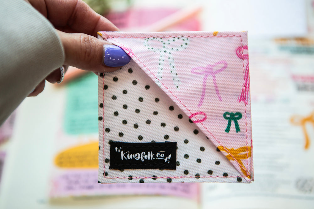Beautiful Bows Corner Bookmark - Kingfolk Co