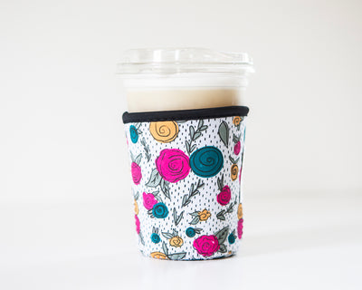 Church Floral Coffee Cup Sleeve - Kingfolk Co