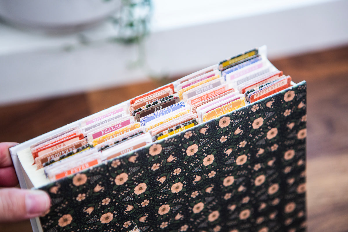 Vintage Bible Tabs by Christy Beasley Kingfolk Co