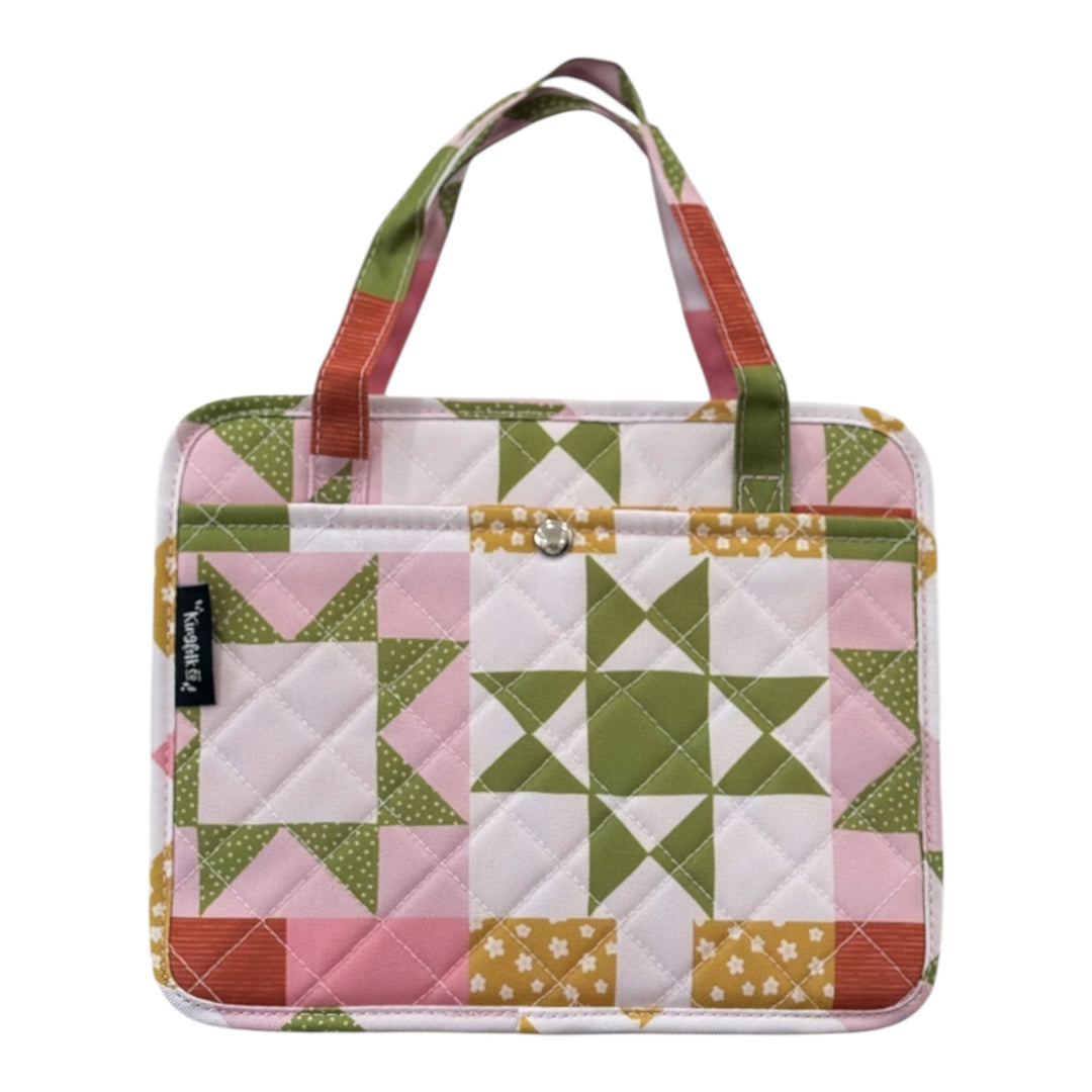 Happy Little Patches Quilted Bible Bag - Kingfolk Co