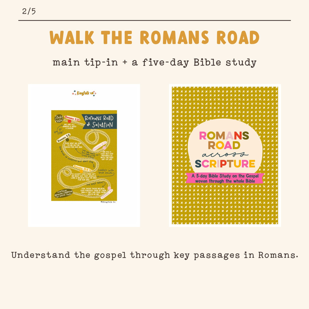 Romans Road | Digital Bible Study Bundle - Kingfolk Co