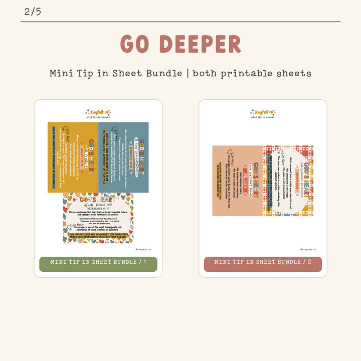 The Heart of God | Digital Bible Study Bundle - Kingfolk Co