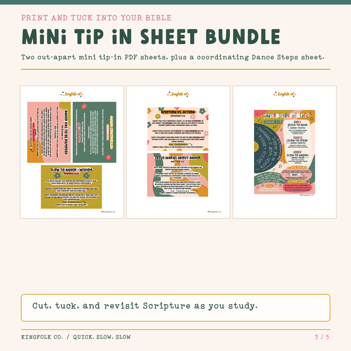 Dance Steps of Life | Digital Bible Study Bundle - Kingfolk Co