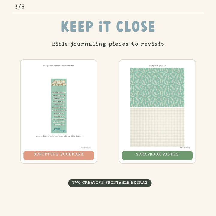 Rooted in Christ | Digital Bible Study Bundle - Kingfolk Co