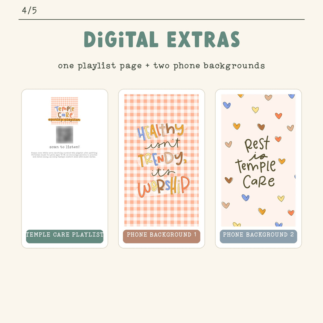 Temple Care | Digital Bible Study Bundle - Kingfolk Co