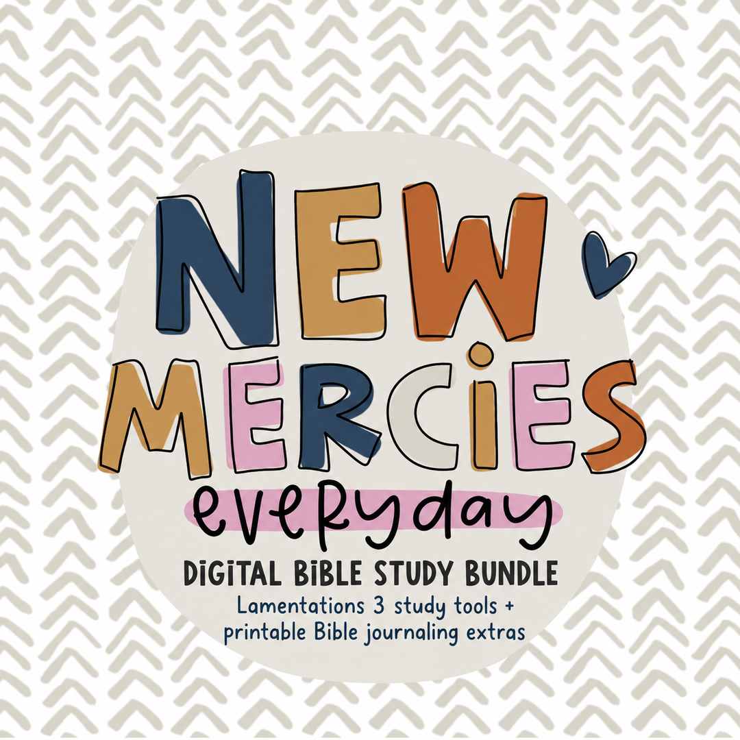 New Mercies Every Day - Kingfolk Co