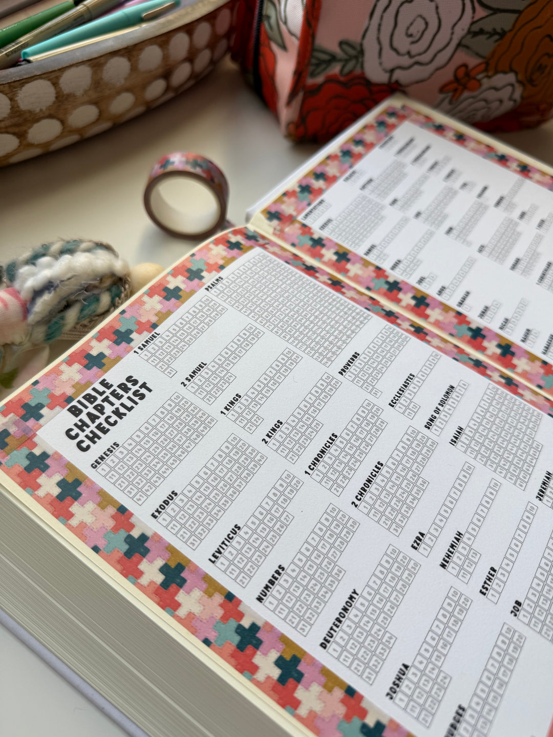 Chapter Check Off Bible Chapters Checklist DIGITAL DOWNLOAD – Kingfolk Co
