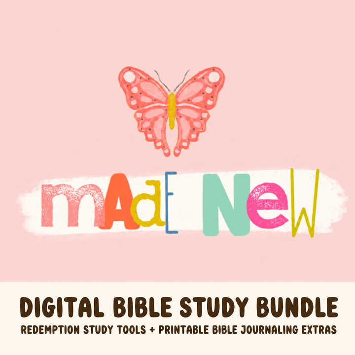 Redeemed + Made New | Digital Bible Study Bundle - Kingfolk Co