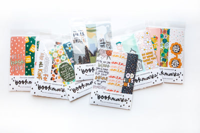 Seven Sets of Cardstock Bookmarks - Kingfolk Co