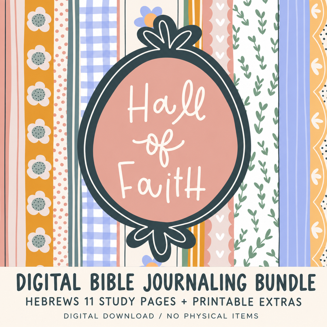 Hall of Faith | Digital Bible Study Bundle - Kingfolk Co