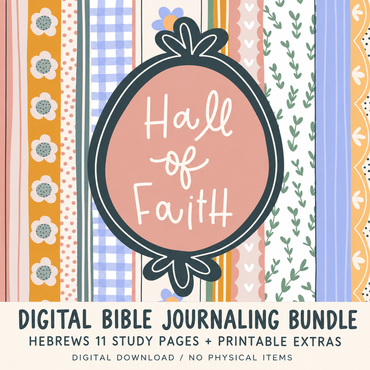 Hall of Faith | Digital Bible Study Bundle - Kingfolk Co