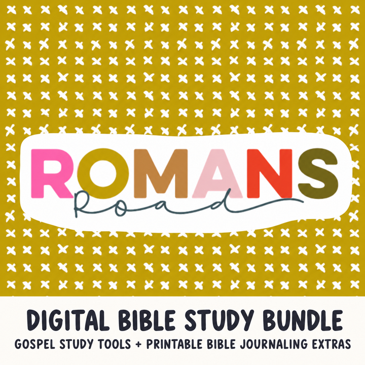 Romans Road | Digital Bible Study Bundle - Kingfolk Co