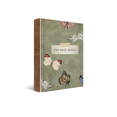 Vintage Butterflies ESV Journaling Bible - designed by Christy Beasley - Kingfolk Co