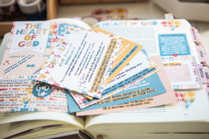 Heart of God Mini Tip-in Sheet Bundle (Set of 5) - Kingfolk Co