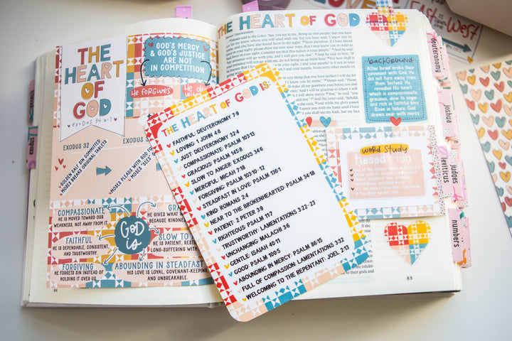 The Heart of God REFERENCE Vinyl Sticker - Kingfolk Co