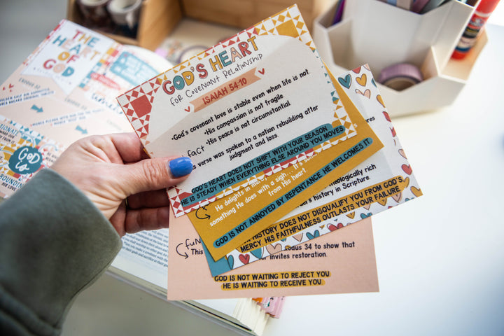 Heart of God Mini Tip-in Sheet Bundle (Set of 5) - Kingfolk Co