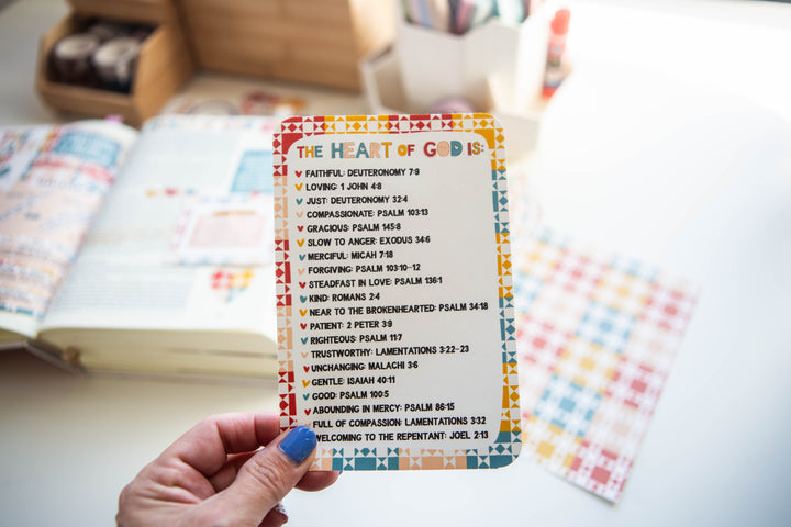 The Heart of God REFERENCE Vinyl Sticker - Kingfolk Co