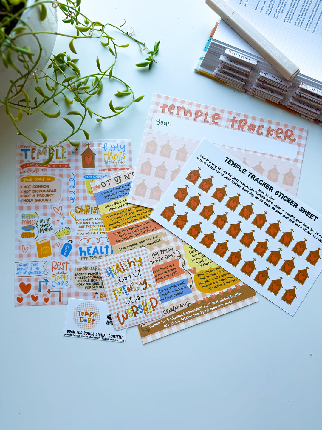 Temple Care (Sept 2025) Bible Girls Monthly Subscription - Kingfolk Co