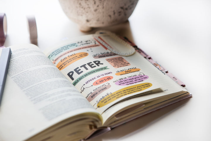 New Testament Characters | 20 PRINTED Bible Journaling Tip-Ins for Scripture Study and Discipleship