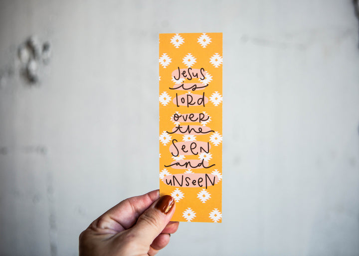 Seen & Unseen Card Stock Bookmark - Kingfolk Co
