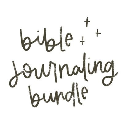 Bible Journaling Bundle - Kingfolk Co