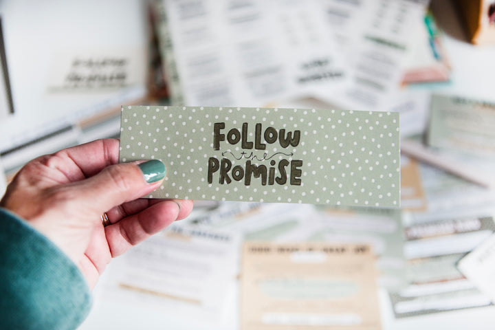 Follow the Promise - 12 Day Advent Study Through Scripture Bundle - Kingfolk Co