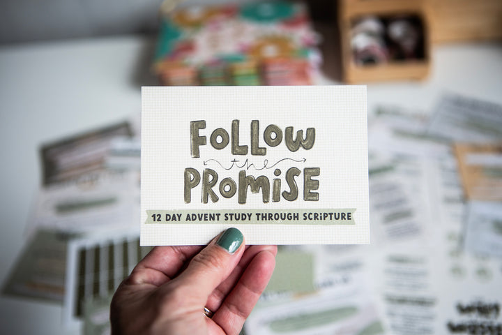 Follow the Promise - 12 Day Advent Study Through Scripture Bundle - Kingfolk Co