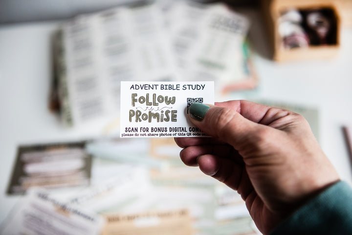 Follow the Promise - 12 Day Advent Study Through Scripture Bundle - Kingfolk Co