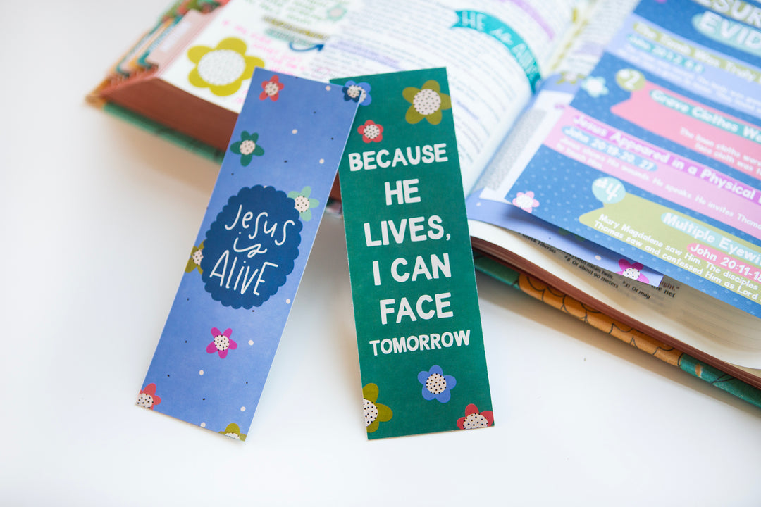 Jesus is Alive bookmark - Kingfolk Co
