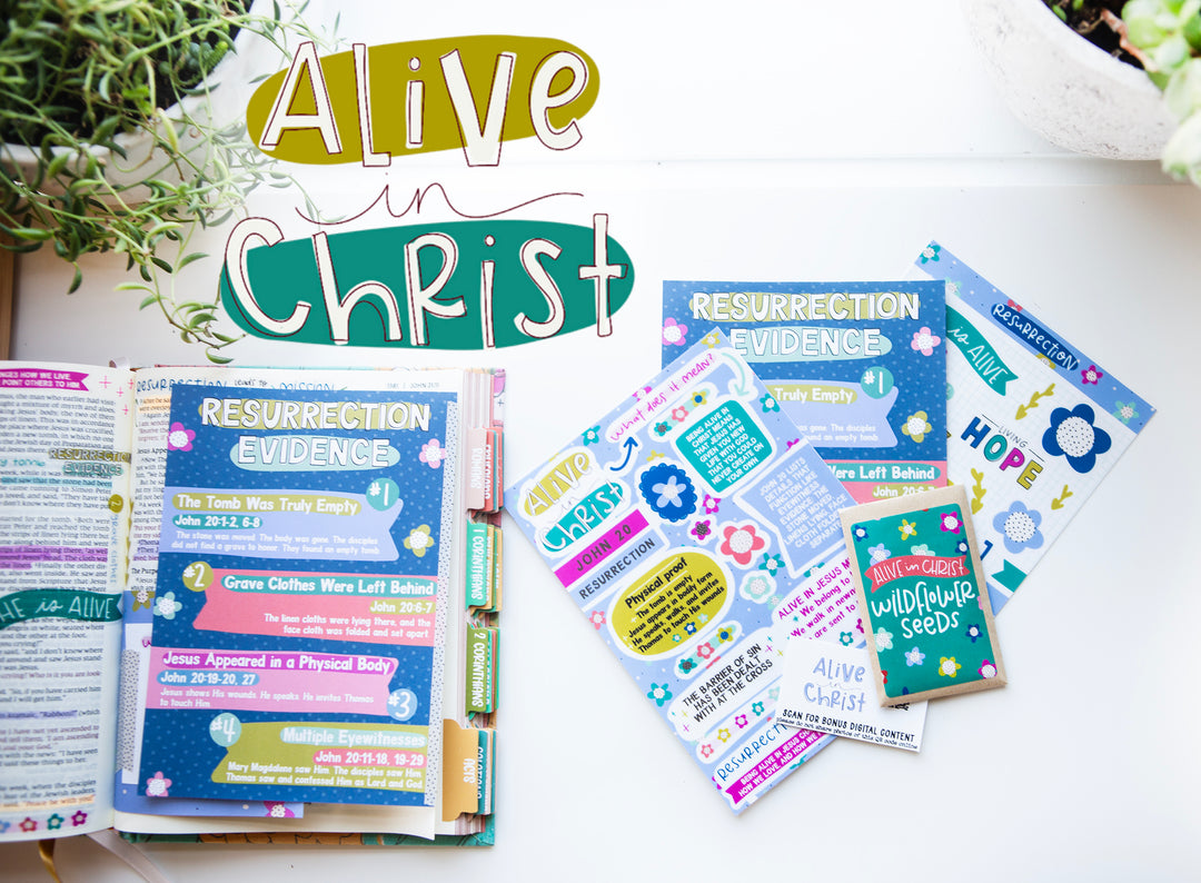 Alive in Christ (March 2026) Bible Girls Monthly Subscription - Kingfolk Co