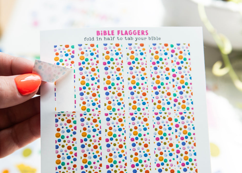 Colorful Smiles Bible Flaggers - Kingfolk Co