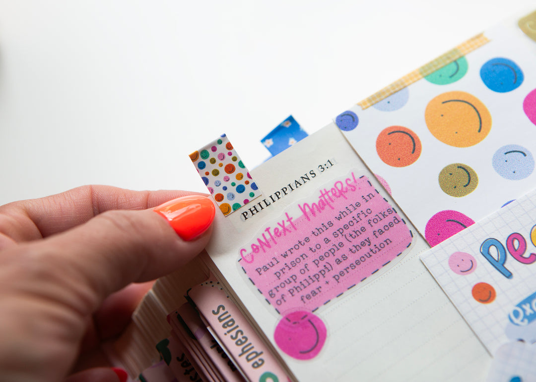 Colorful Smiles Bible Flaggers - Kingfolk Co
