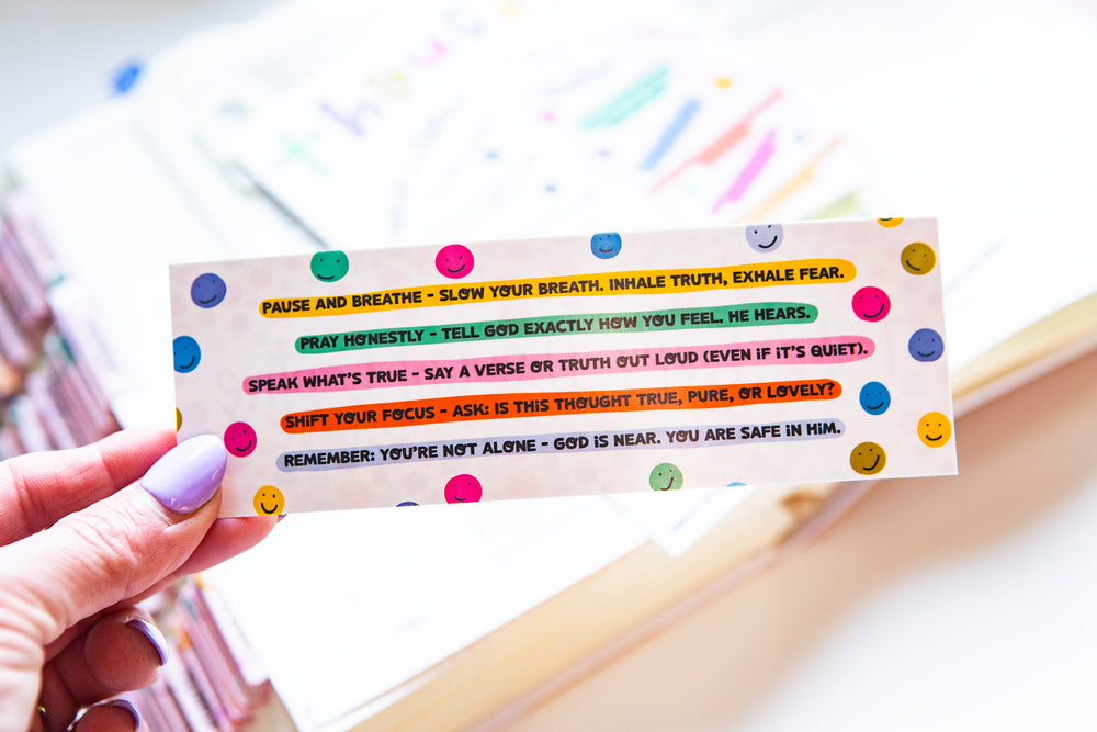 Take Every Thought Captive bookmark - Kingfolk Co