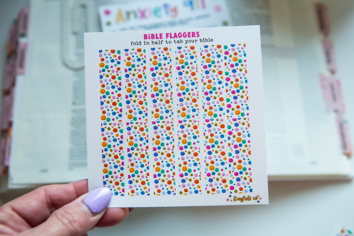Colorful Smiles Bible Flaggers - Kingfolk Co