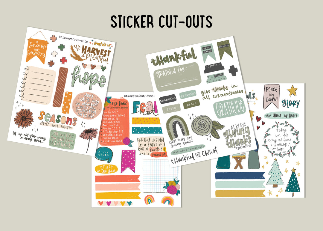 Big Bible Study Bundle - Digital Download - Kingfolk Co