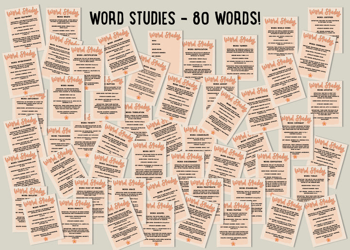 Big Bible Study Bundle - Digital Download - Kingfolk Co