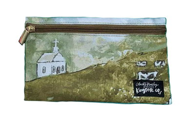 Pasture of Peace Pencil + Pen + Highlighter Pouch - Designed By Christy Beasley - Kingfolk Co