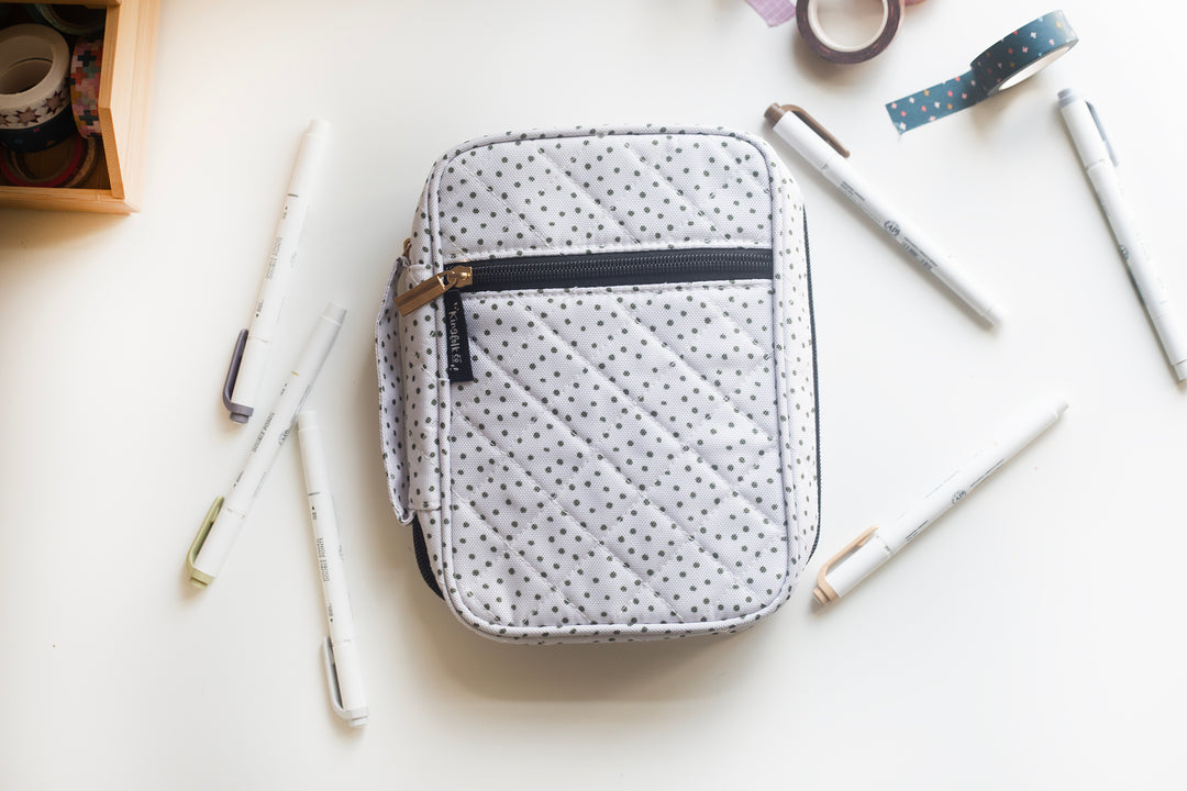 Classic Dot Compact Bible Cover - Kingfolk Co