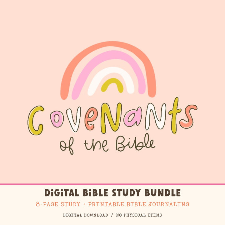 Covenants in the Bible | Digital Bible Study Bundle - Kingfolk Co