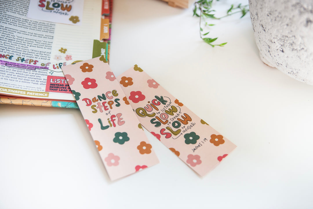 Dance Steps bookmark - Kingfolk Co