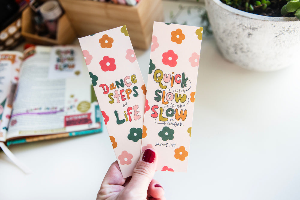 Dance Steps bookmark - Kingfolk Co
