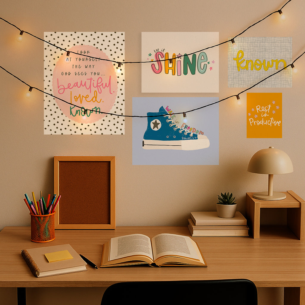Christian Art Print Decor Bundle DIGITAL FILES - Kingfolk Co