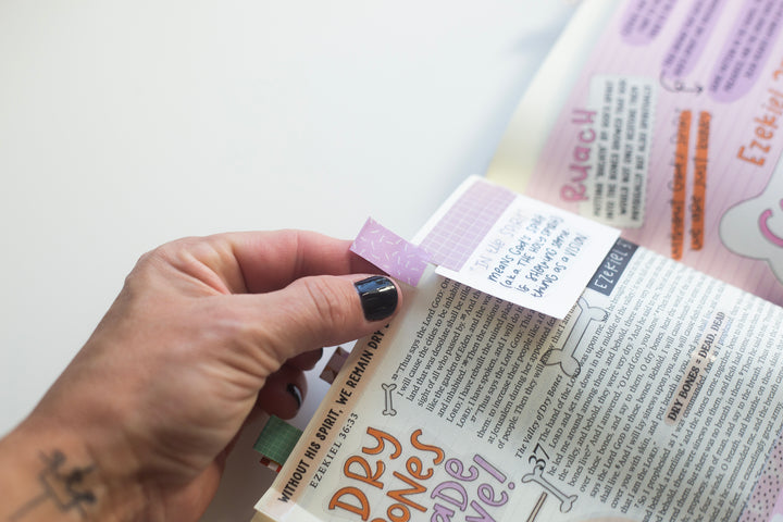 Dry Bones (purple) Bible Flaggers - Kingfolk Co