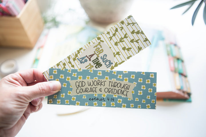 For Such a Time as This bookmark - Kingfolk Co