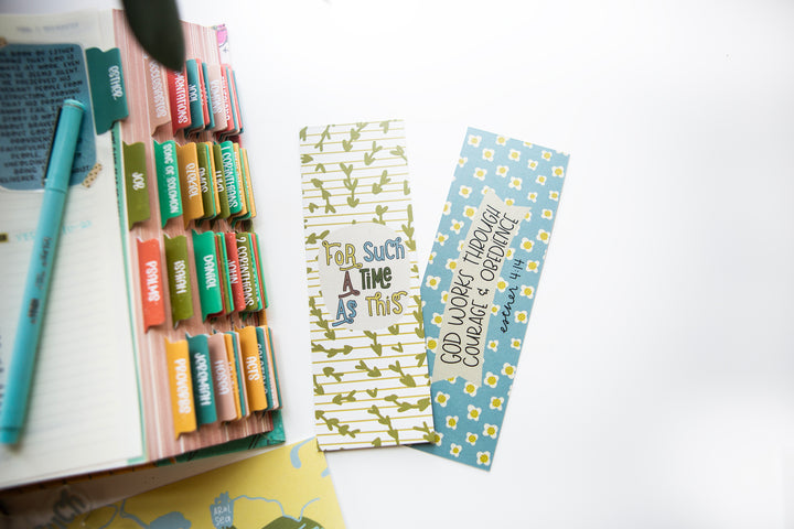 For Such a Time as This bookmark - Kingfolk Co