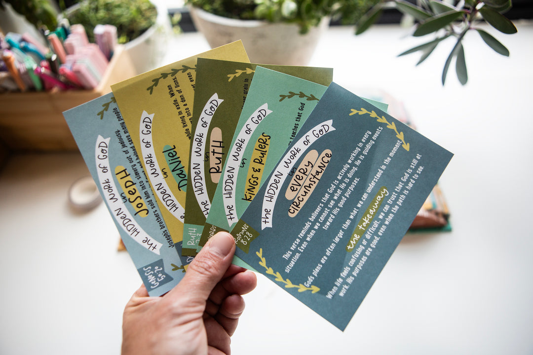 The Hidden Work of God Mini Tip-in Sheet Bundle (Set of 5) - Kingfolk Co