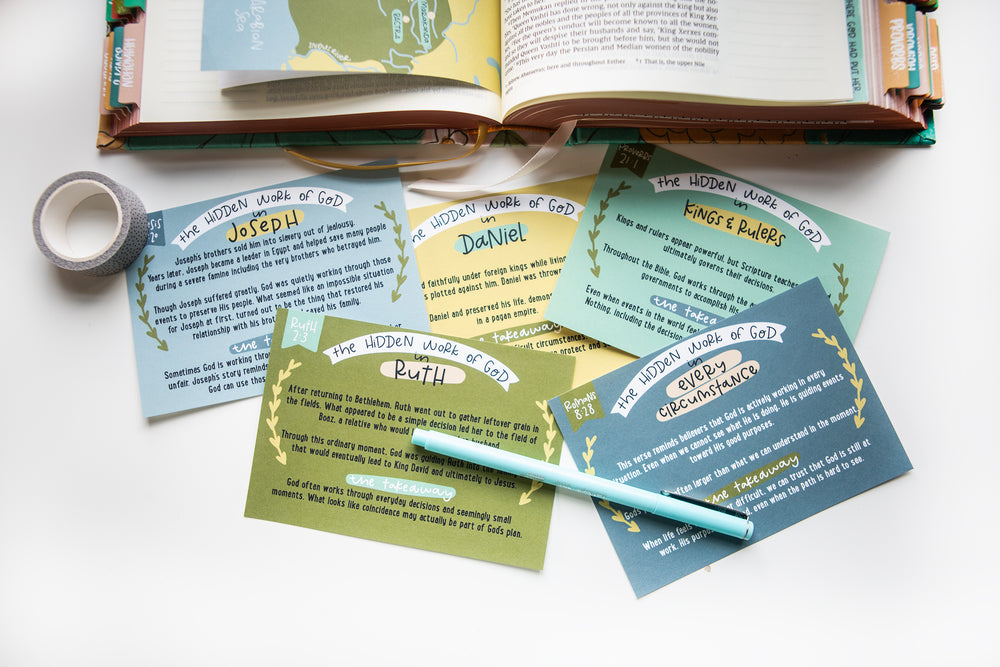 The Hidden Work of God Mini Tip-in Sheet Bundle (Set of 5) - Kingfolk Co