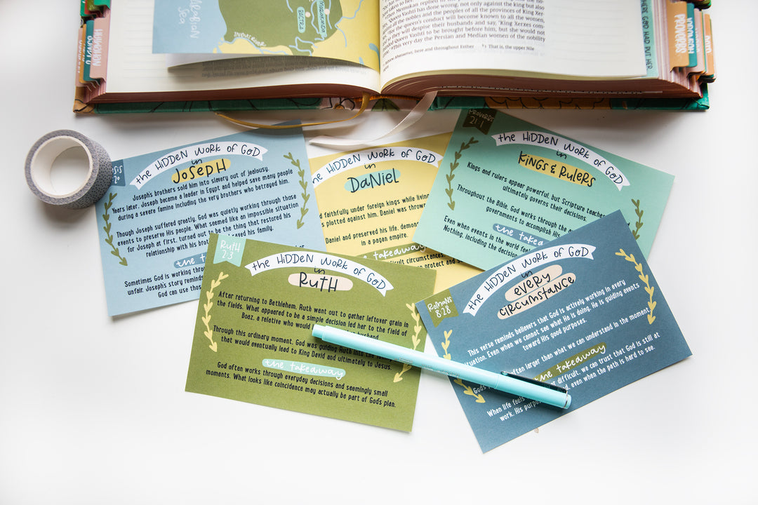 The Hidden Work of God Mini Tip-in Sheet Bundle (Set of 5) - Kingfolk Co