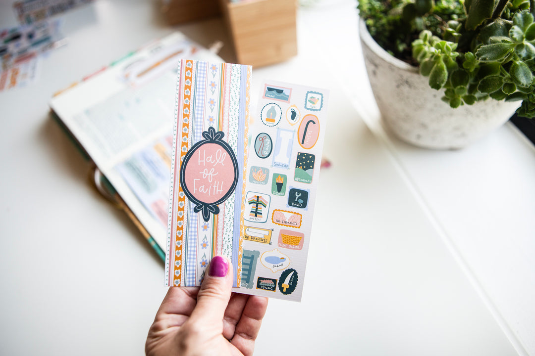 Hall of Faith bookmark - Kingfolk Co