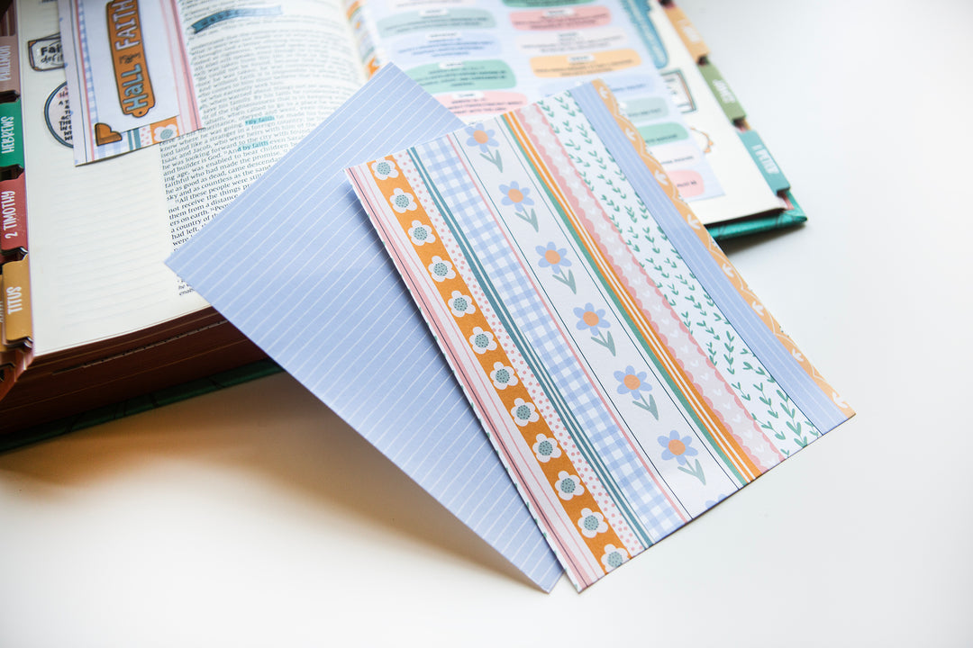 Hall of Faith Scrapbook Sheet Set - Kingfolk Co